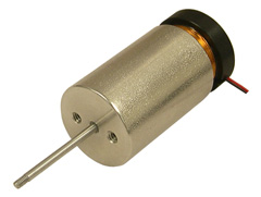 Linear Voice Coil Motor with Internal Bearing